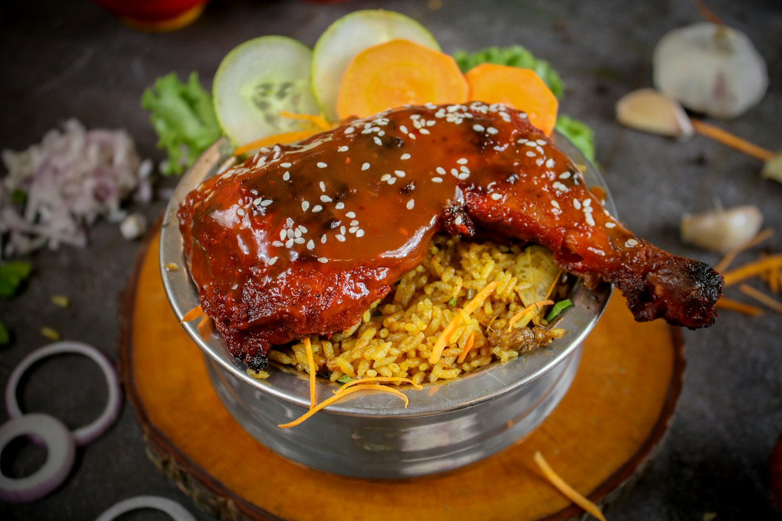 Biryani poulet mauricien
